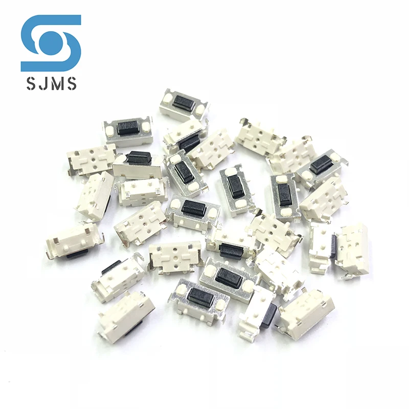 20Pcs Side Press Micro Tact Switch Touch 3*6*3.5Mm 3X6X3.5Mm Smd Per Mp3 Mp4 Tablet Pc Pulsante Auricolare Bluetooth Telecomando