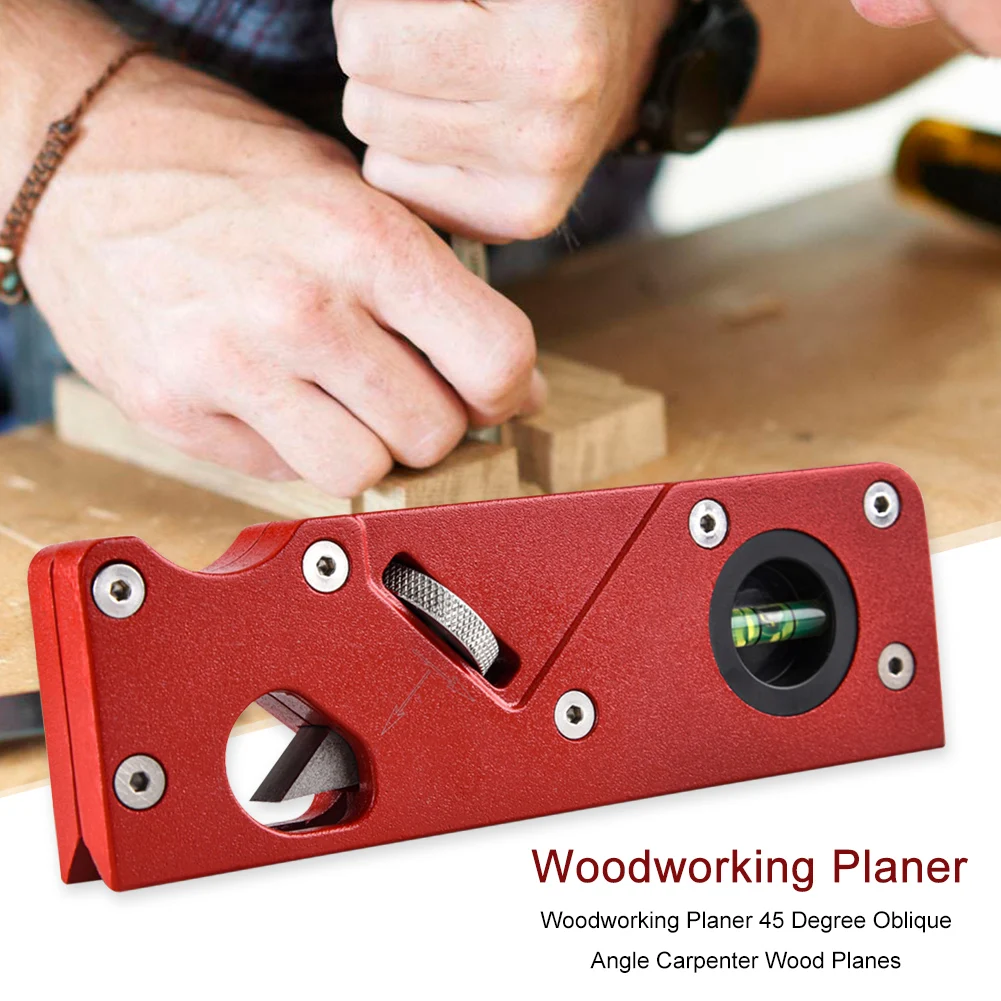 Tools Wood Planers Carpentry Edge Flat Corner 45 Degrees Manual