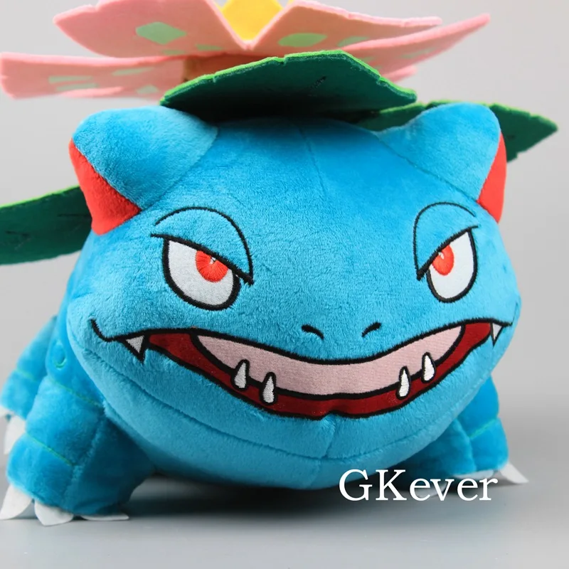 Высота 25 см аниме Venusaur Мягкие плюшевые игрушки Peluche большой размер мультфильм Пикачу Mewtwo Charmander серии куклы женщины дети подарок