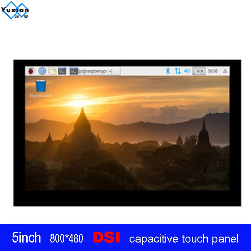 

5 inch DSI TFT for Raspberry Pi 800*480 Capacitive Touch Panel
