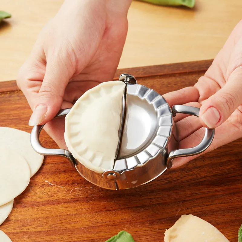 Из нержавеющей стали клецки производитель Empanada пресс обертка тесто резак пирог пельменей кухонные формы аксессуары Jiaozi чайник