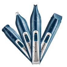 USB Перезаряжаемый электрический триммер для носа, мужские ноздри, чистые ножницы, бритва, линия для укладки, Многофункциональный костюм для женщин