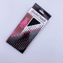 12 шт./компл. Профессиональный эскиз и рисунок пишущий карандаш канцелярские принадлежности 2B 3B 4B 5B 6B 7B 8B 2H HB H F B карандаши для школы