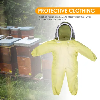 

Beekeeping Protect Hoodies Jumpsuit Cotton Protective Kids Farm Visitor Clothes for Protecting Child from Bee Biting