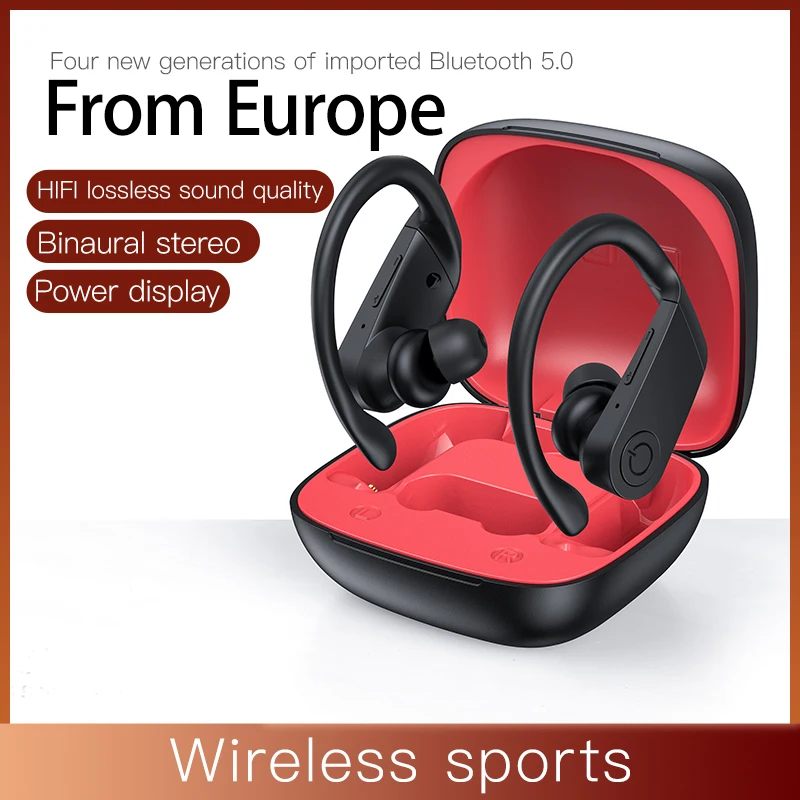Niye Bluetooth гарнитура Беспроводная связь для Xiaomi наушники вкладыши TWS с ушной крючок