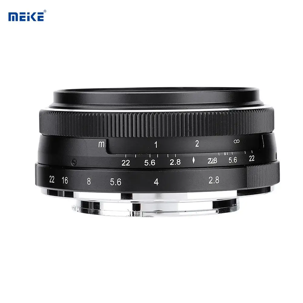 Meike28 мм F2.8 широкоугольный ручной объектив APS-C для Fuji X-mount беззеркальная камера s чечевица объектив беззеркальная камера s