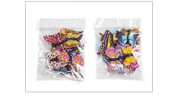 12 шт./компл. световой настенное украшение в виде бабочки Стикеры гостиной бабочки для Свадьбы вечерние украшения дома 3D холодильник светятся в темноте