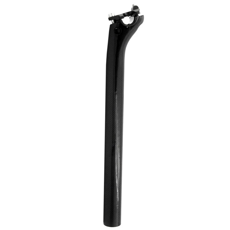 3K Glossy Full Carbon Seatpost Mtb Road Setback Seatpost For Mountain