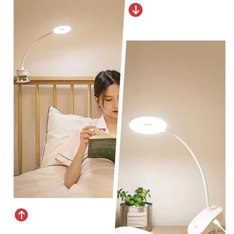  Desk Lamp USB LED Table Lamp 14 Led Table Lamp With Clip Bed Reading Book Light Led Desk Lamp Table - 4000052872896