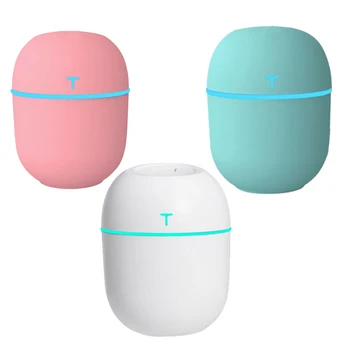 

Mini Home Car Mist USB Humidifier 200Ml Water Tank Quiet Bedroom Air Humidifier