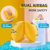 Air Inflatable Arm Swim Ring PVC Swimming-Ring Float Armbands Circle Pool Accessories Toys Kids Water Sleeve Circle 4