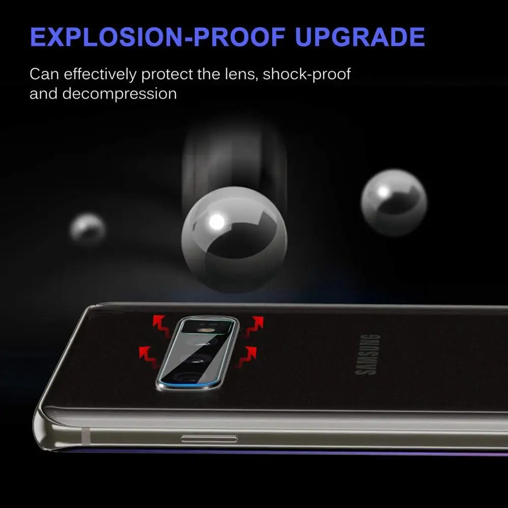 Back Camera Tempered Glass Lens For Samsung Galaxy S10 Plus