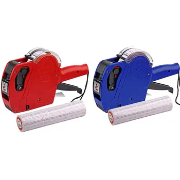 

2 Set MX5500 EOS 8 Digits Pricing Price Maker Kit with 7,000 Labels Spare Ink Red & Blue