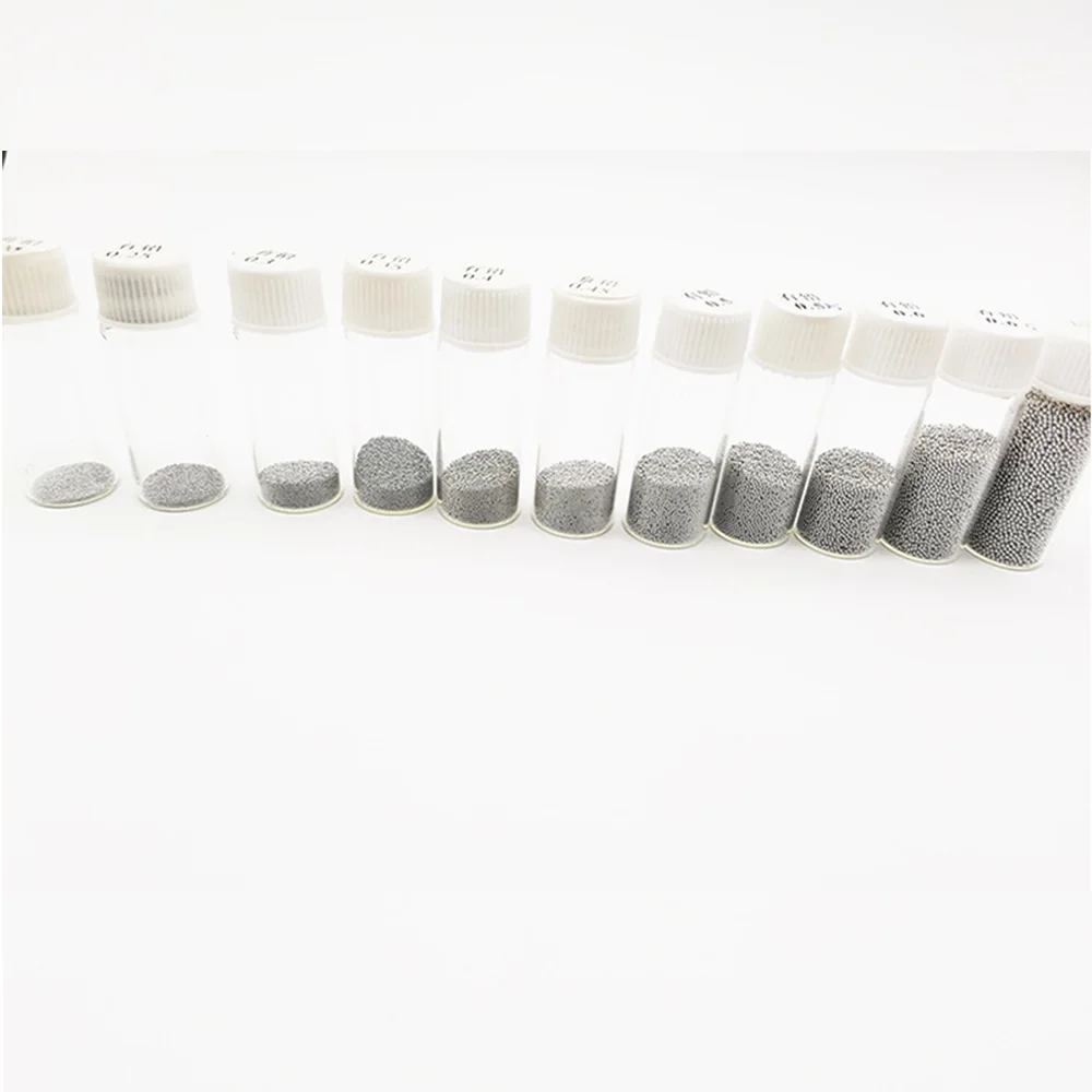 Leaded BGA Solder balls 25K/Bottle For IC Chip Soldering Reballing Ball Sn63Pb37 Tin Material 0.2-0.76MM Rework Accessories