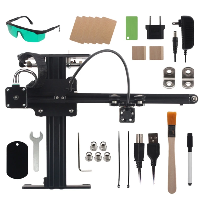 

Master 7W High Speed Mini Cnc Laser Engraver for Metal Engraving Carving Machine Laser Cutting Engraving Machine