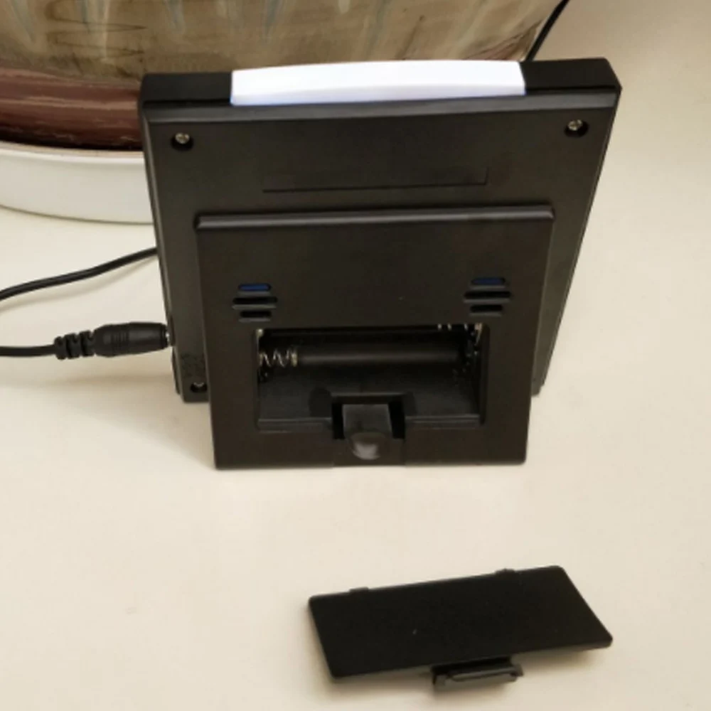 Lcd внутренний цифровой термометр гигрометр Будильник Календарь креативный электронный цифровой дисплей Многофункциональный