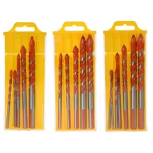 5Pcs/7Pcs Triangle Handle Alloy Multifunctional Drill Bits 3-12mm Blade Diameter for Electric Drill Accessories 5Pcs/7Pcs Triangle Handle Alloy Multifunctional Drill Bits 3-12mm Blade Diameter for Electric Drill Accessories
