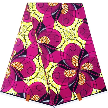 

2020 beautiful African Wax print fabric block real wax African Ankara fabric veritable wax fabric
