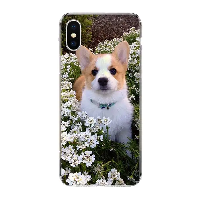Cute lovely Corgi dogs animal Phone Case Cover For iPhone 13 11 Pro 12 Mini 7 8 6 6S Plus + XR X XS MAX SE 5 5S Art Customized TV224-7