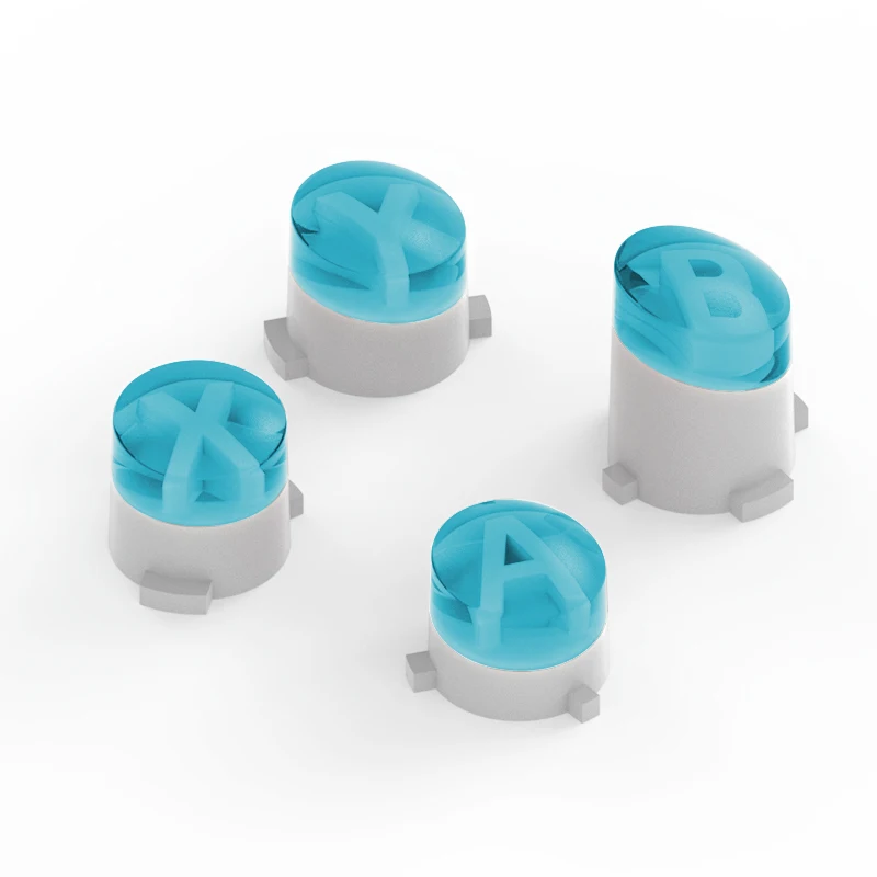 Light blue Сменные кнопки RETROMAX ABXY Набор для Microsoft Xbox One/Xbox One Slim/Xbox One Elite контроллер аксессуары запасные кнопки - Цвет: Light blue