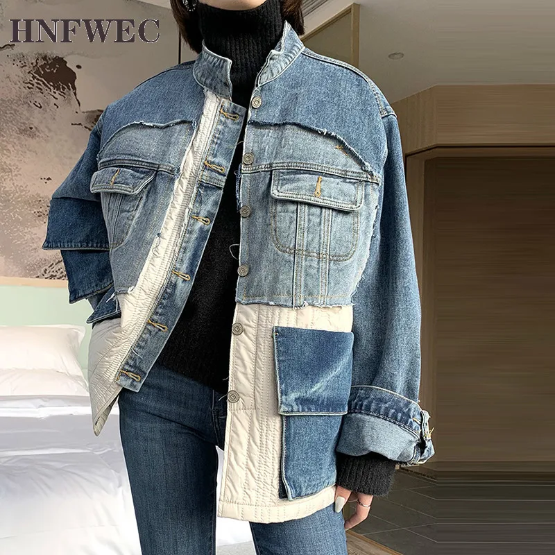 

Spring Autumn New 2020 Fashion Women's Denim Jackets Ladies Jackets Wild Single Breasted Casual Women Clothing T141