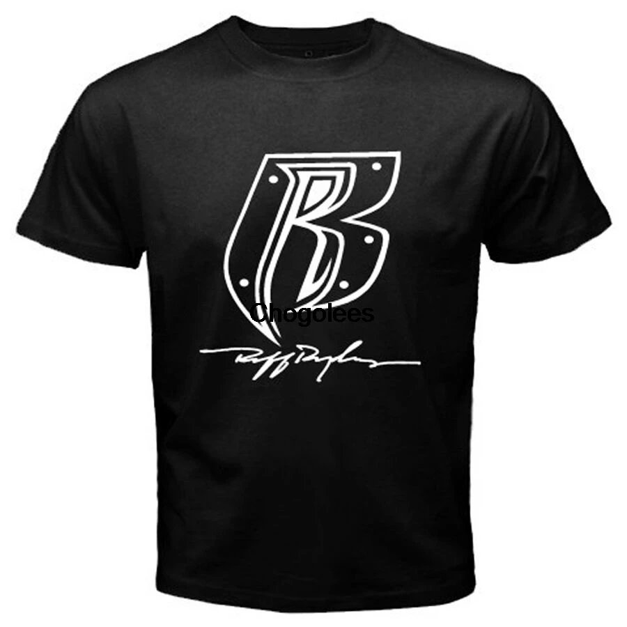 Новая Черная Мужская футболка Ruff Ryders Rap в стиле хип-хоп |