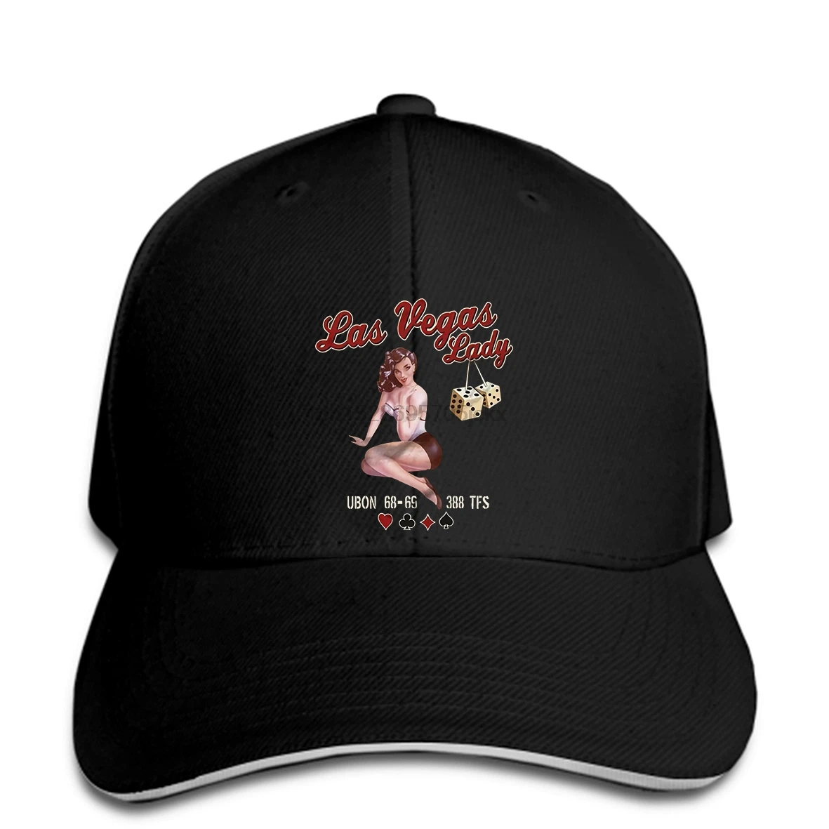 Бейсбольная кепка Pin Up Las Vegas Lady COCKPIT USA ex AVIREX snapback