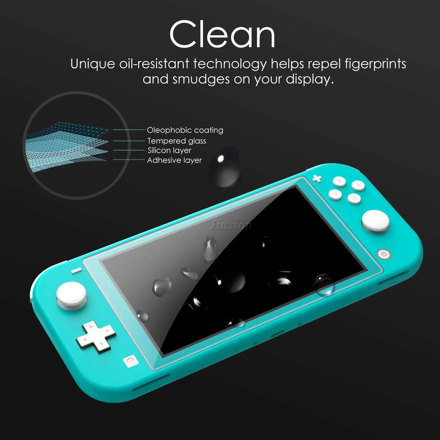 Для Switch Lite 2 упаковка 9H закаленное стекло для защиты экрана для kingd Switch Lite Мини Защитная Пленка чехол для кожи NS аксессуары