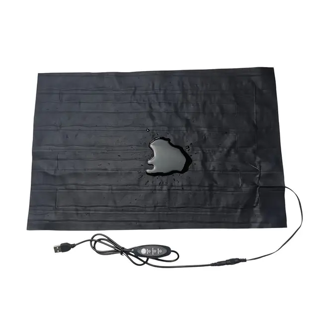 22X40Cm/30X45 Cm 5V 2A Usb Pet Melegebb Fűtőpad Elektromos Téli Meleg Szőnyeg Állatokhoz Fűtés - Image 3