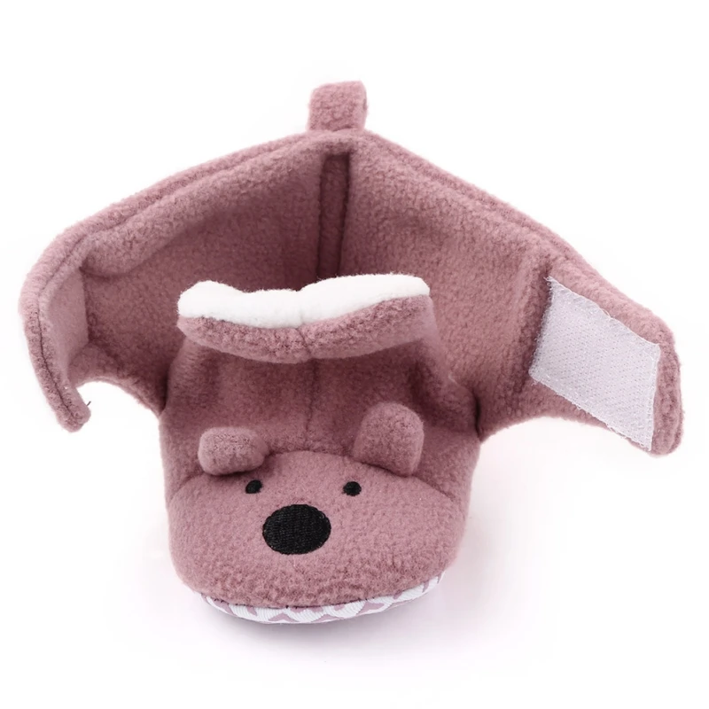 Winter BearAnima Style Baby Boots Fleece Worm Shoes Baby Booties Wholesale 0-18 Month Infant Toddler Cute Shoes