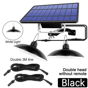 

Shed Lamp Solar Pendant Lights Home Yard IP65 Waterproof Extension Cable Hanging Outdoor Garden Wide Adjustable Auto On Off