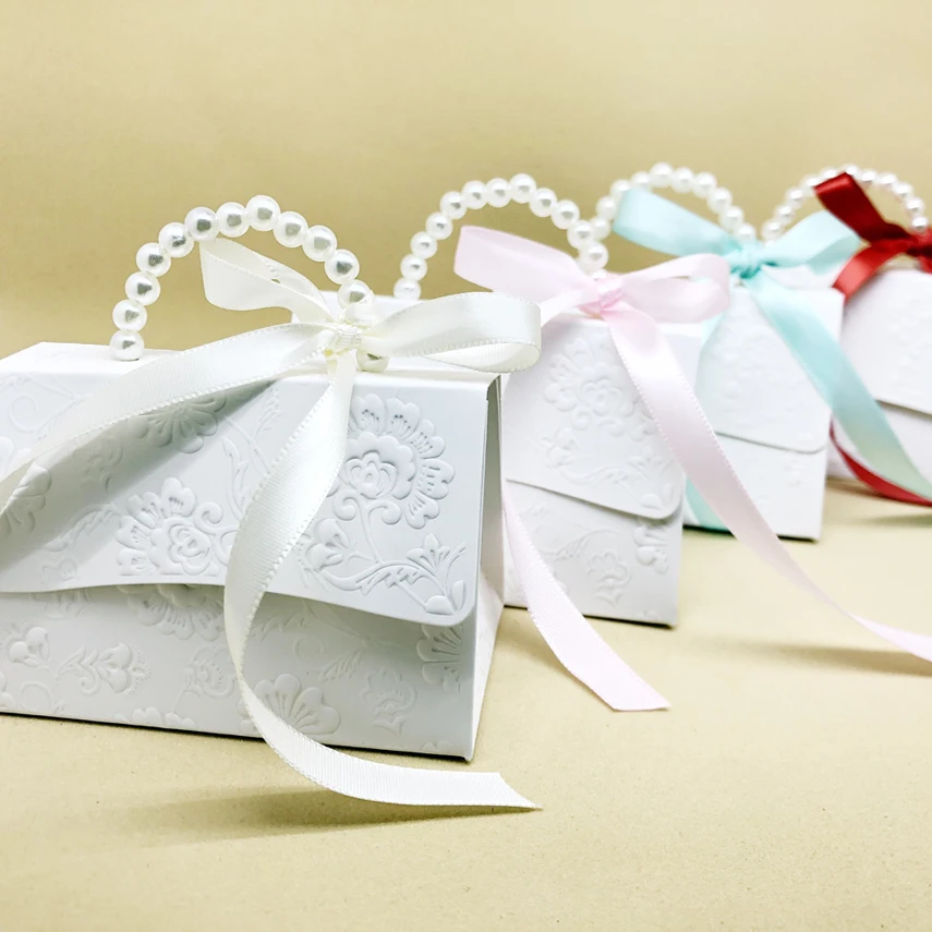 RMTPT 10/20pcs/lot Portable Party Wedding Favor Candy Boxes Baby Shower Gift Boxes wedding party favor box Candy gift boxes 2