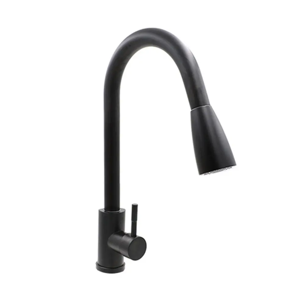 

304 Stainless Steel Multi-functional Durable Faucet Household Creative Wall-in Faucet Hot Cold Dishes Wash Kitchen