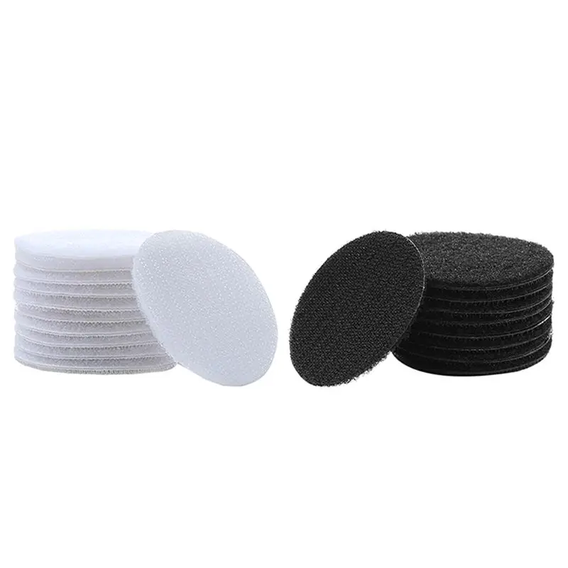 

35pcs Double Sided Strong Self Adhesive Hook and Loop Tape Sticker Back Fastener High Quality and Brand New