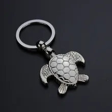 Металлические милые детские Черепашки, небольшие подарки, крутой кулон, креативный аниме-брелок для ключей на заказ LOGOG048