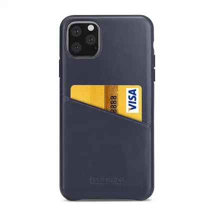 Роскошный чехол из натуральной кожи для iPhone 11 Pro Max, Ультратонкий защитный чехол для iPhone 11/11Pro, чехлы со слотом для карт - Цвет: 9