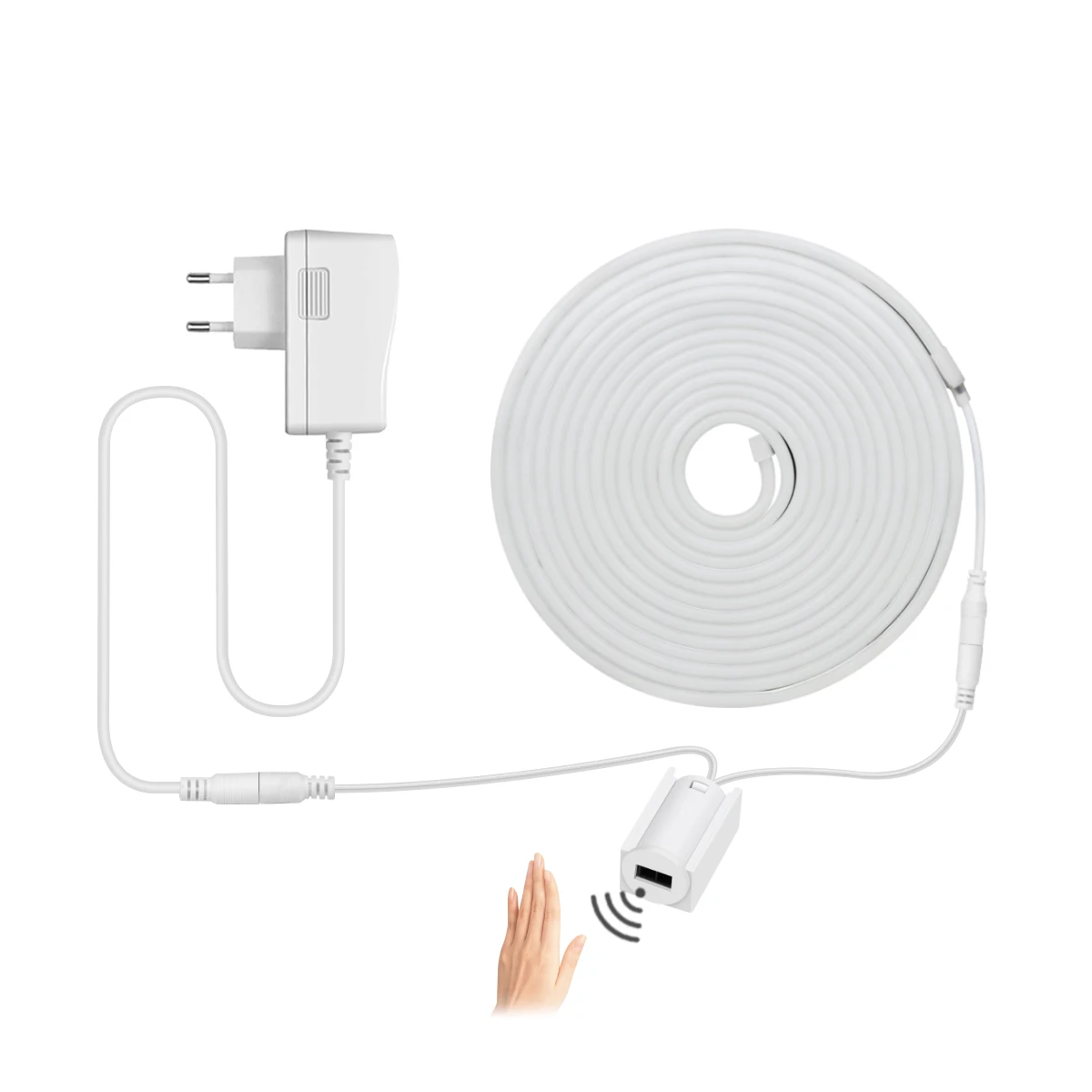 Smart Hand Sweep Neon LED Cabinet Kitchen Lamp Motion Sensor Waterproof For Closet Cupboard DIY Christmas Decoration