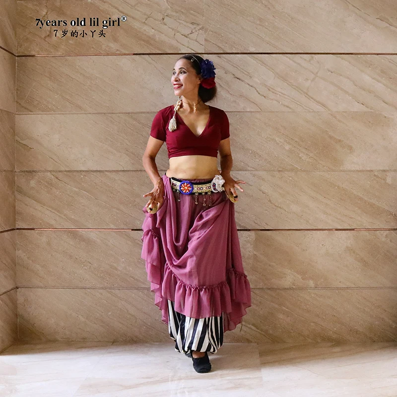 Anti-slip Texture Miss Belly Dance TOPS Belly Dance Lycra Choli Top | CHELA CHOLI For Sale On