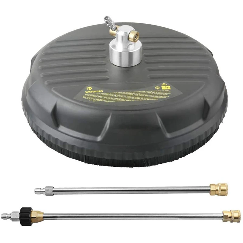 

Pressure Washer Surface Cleaner with Pressure Washer Straight Extension Wand,1/4-M22 Quick Connect Attachment for Surface Cleane