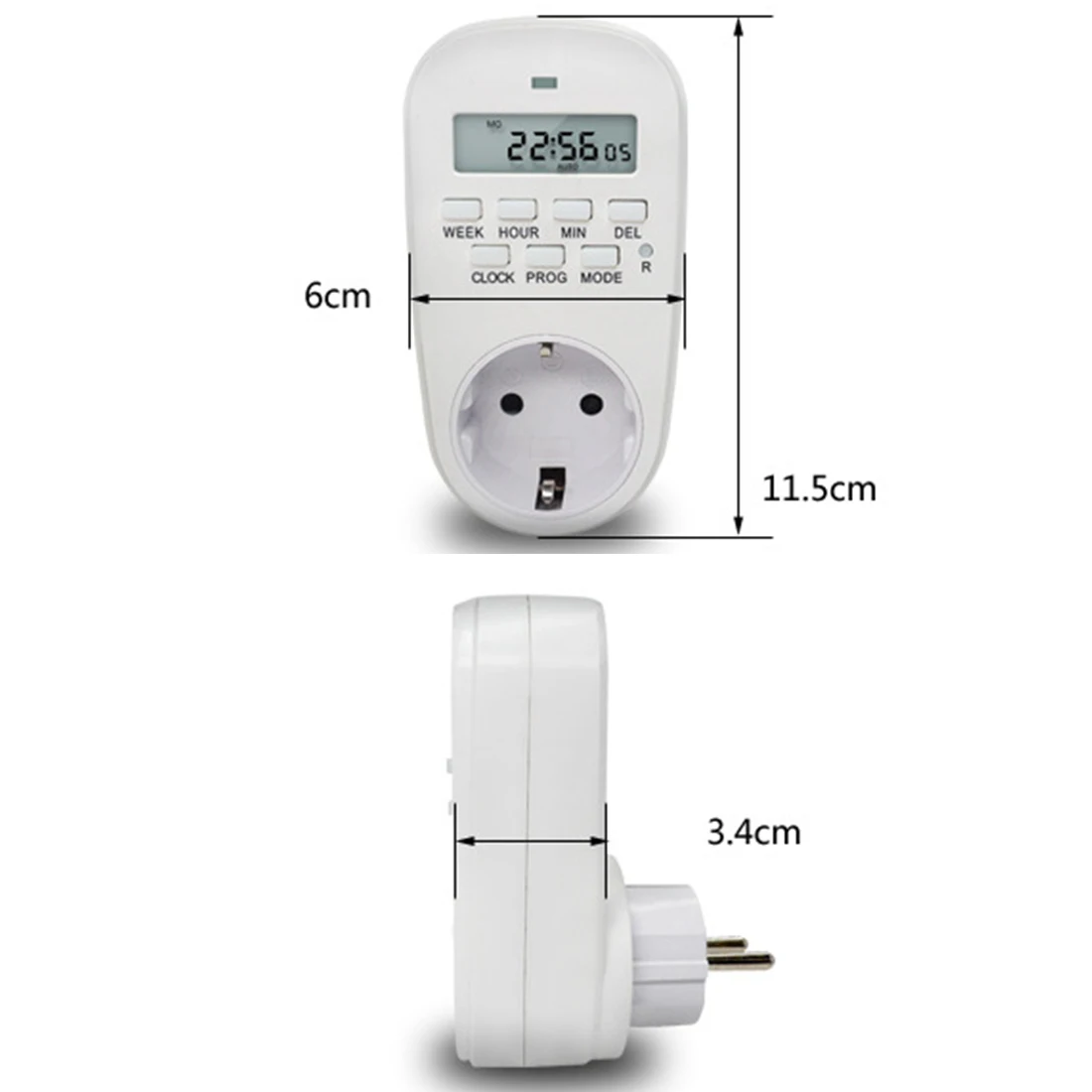 Розетка с американской европейской британской вилкой Электрический цифровой