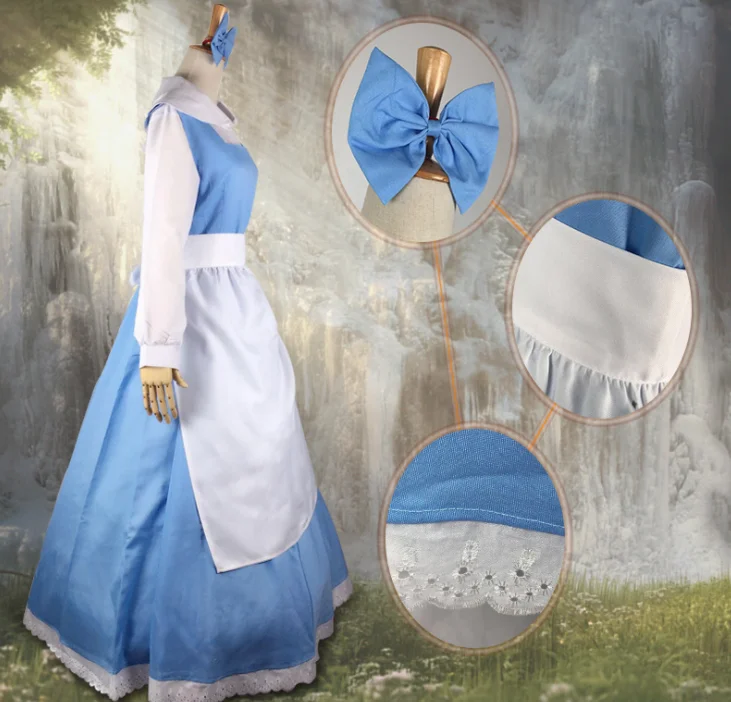 The Beast Belle Diy Belle Blue Dress The Beast Belle Blue Dress