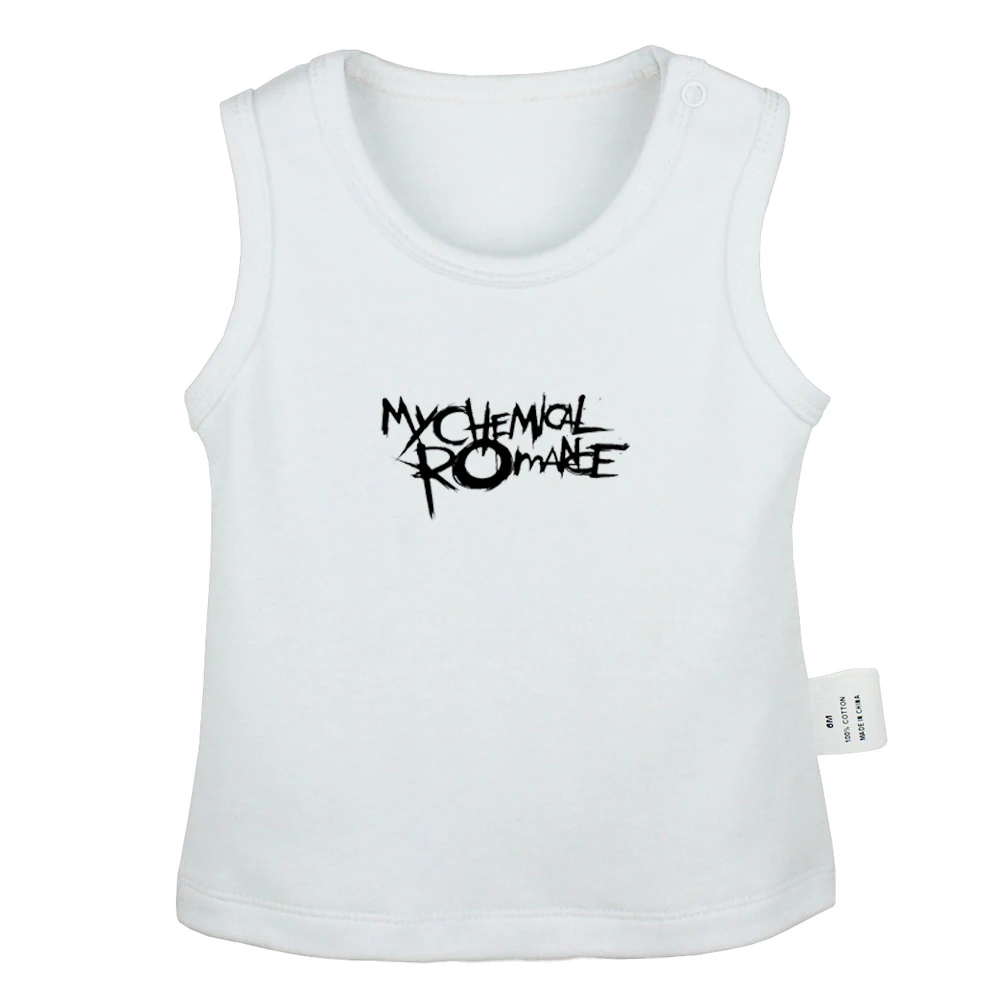 DIMEBAG DARRELL WHISKEY MY CHEMICAL ROMANCE ONE OK ROCK/Детские майки футболки для новорожденных жилет для малышей хлопковая одежда для новорожденных без рукавов