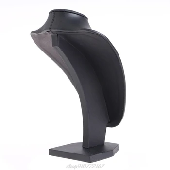 

22*15cm Leather Jewelry Necklace Pendant Neck Model Props Display Stand Holder N06 20 Dropshipping