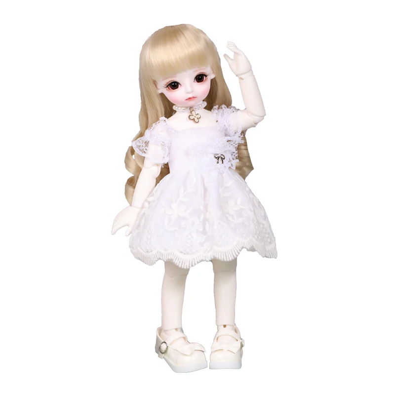 BJD кукла 1/6 Маргаритка белая юбка Meng Wa костюм куклы подарок на день рождения