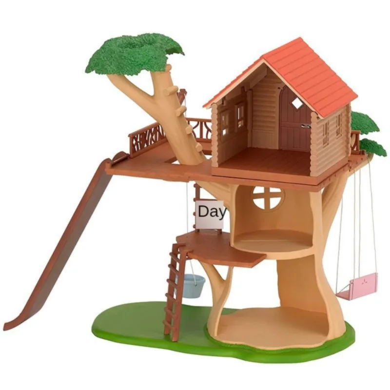 

Sylvanian Families Happy Tree Cabin 28828 Children GIRL'S Model Play House Toys