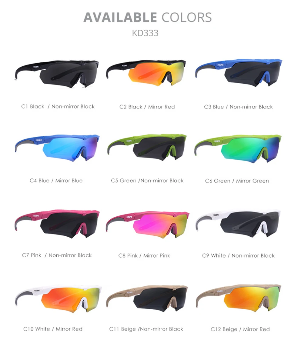 KDEAM Eyewear высококачественные спортивные солнцезащитные очки женские прочные TR90 материал оправа цельная линза с УФ-защитой