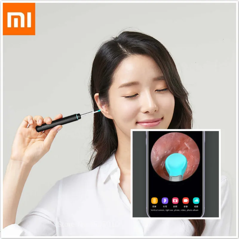 

Xiaomi Mijia Earclean Smart Visual Ear Pick Rod M9 Pro Smart Visual Mine Ear Rod 300w High Precision Endoscope Xiomi eraclean
