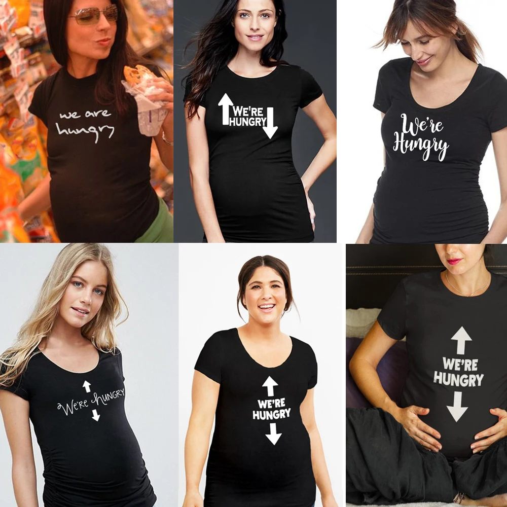 We're Hungry Maternity Shirt Maternity 