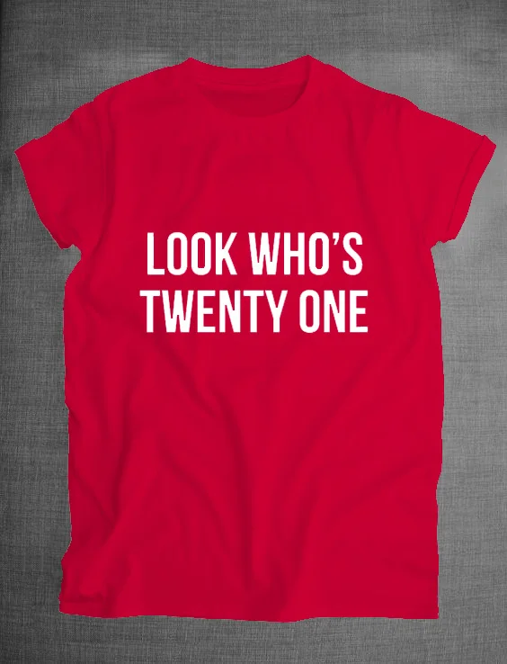 

Birthday Keepsake Gifts 21 Years Old Look Who's Twenty One For Family Party Bijoux