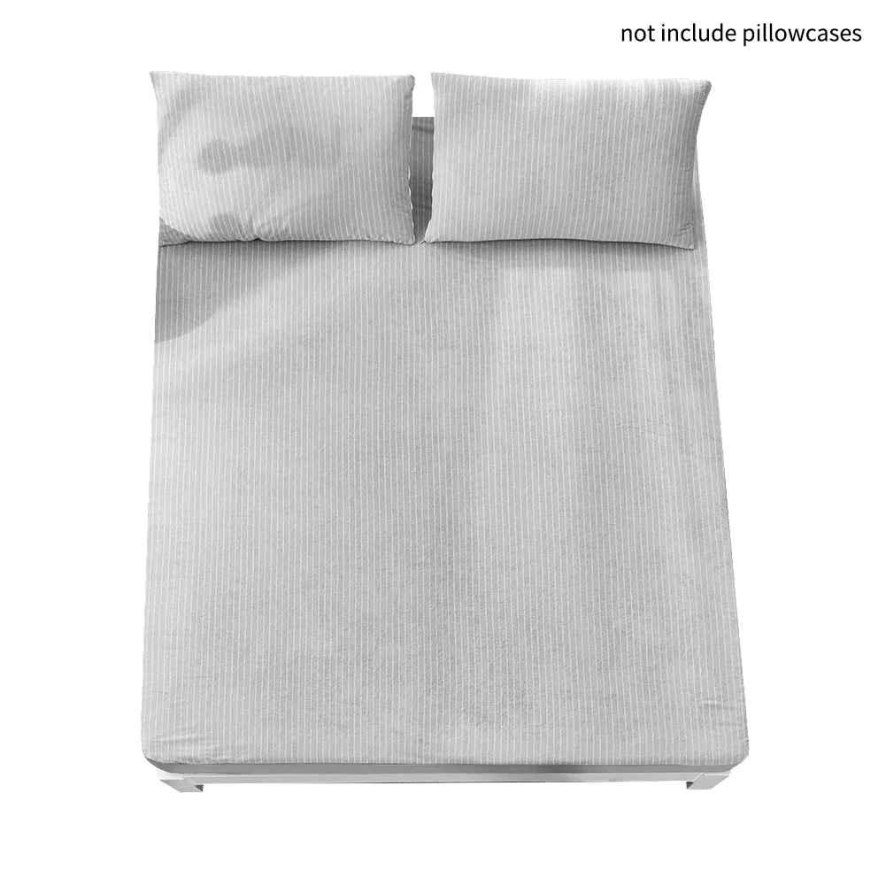 Grey Универсальный King size кровать, защита от насекомых, на молнии, прочный матрас, защита, водонепроницаемый, для дома, отеля, гладкая, эластичная защита от клещей - Цвет: Grey